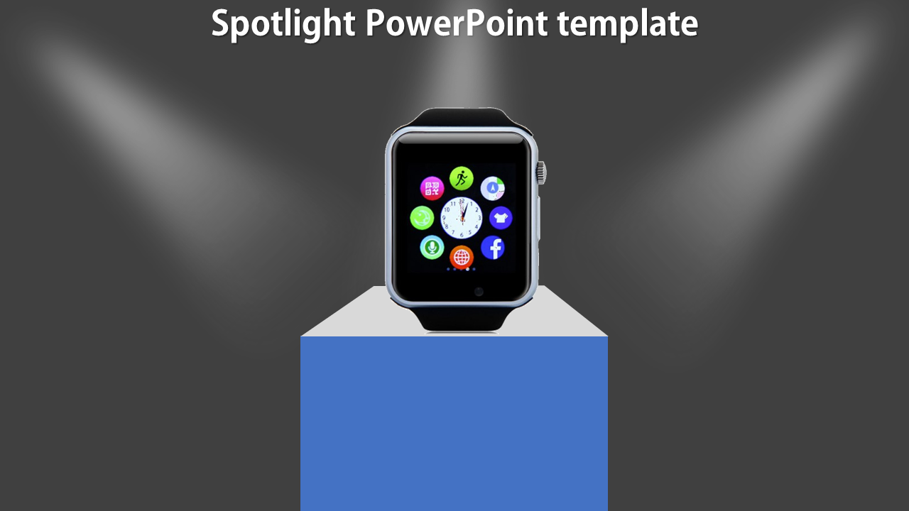 Dynamic Spotlight PowerPoint Template for Presentations