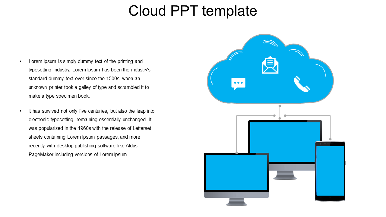 Cloud PPT And Google Slides Designs