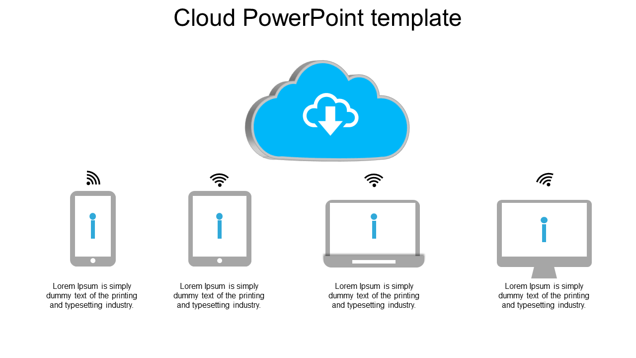 Incredible Cloud PowerPoint Presentation Templates And Google Slides