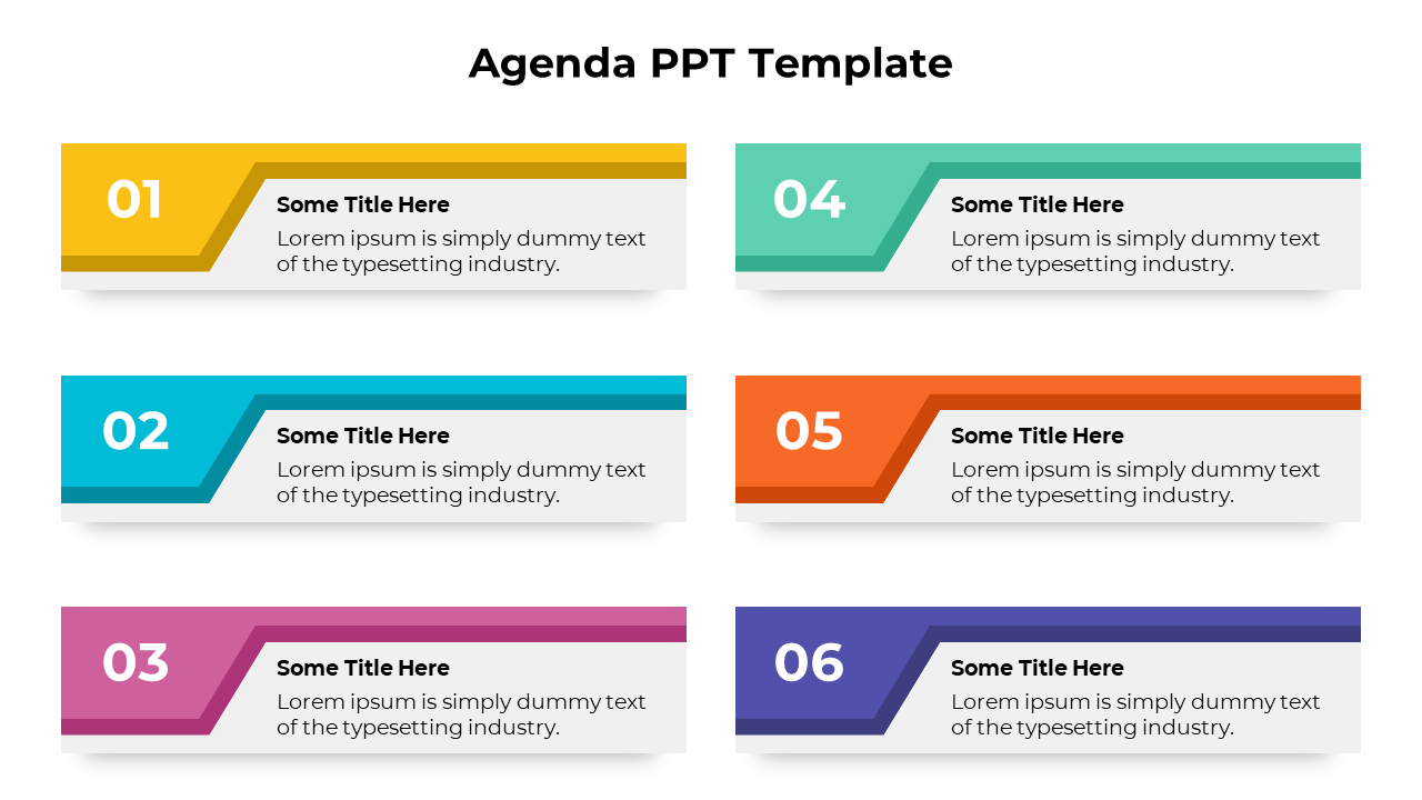 Agenda Presentation, Google Slides And Canva Template