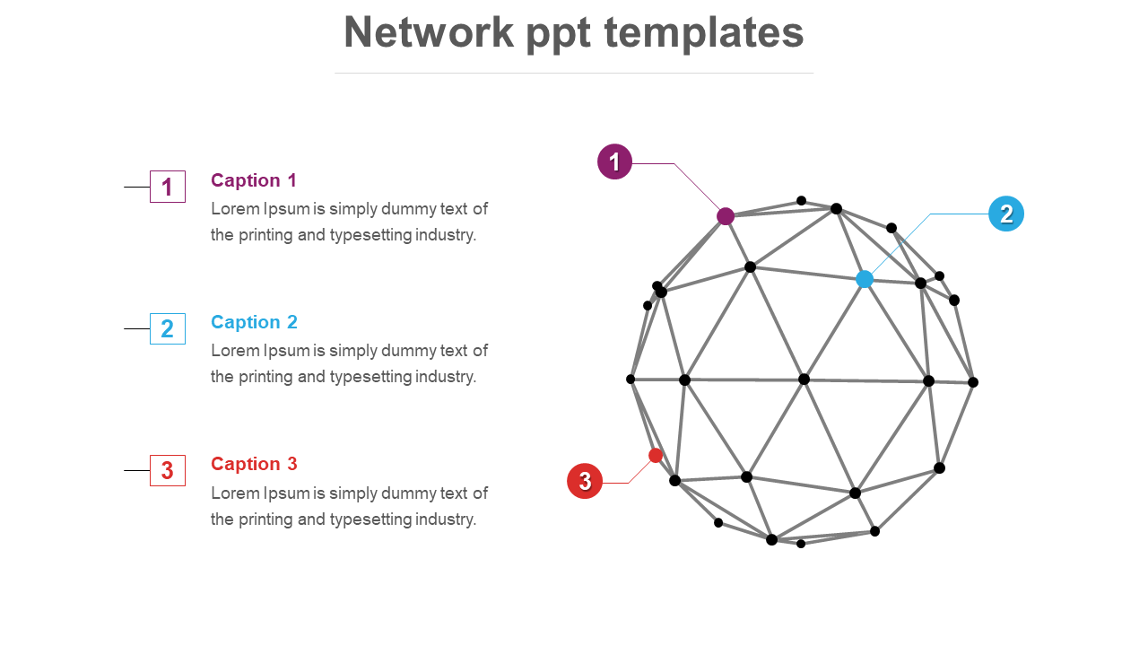 Memorable Network PPT Template and Google Slides