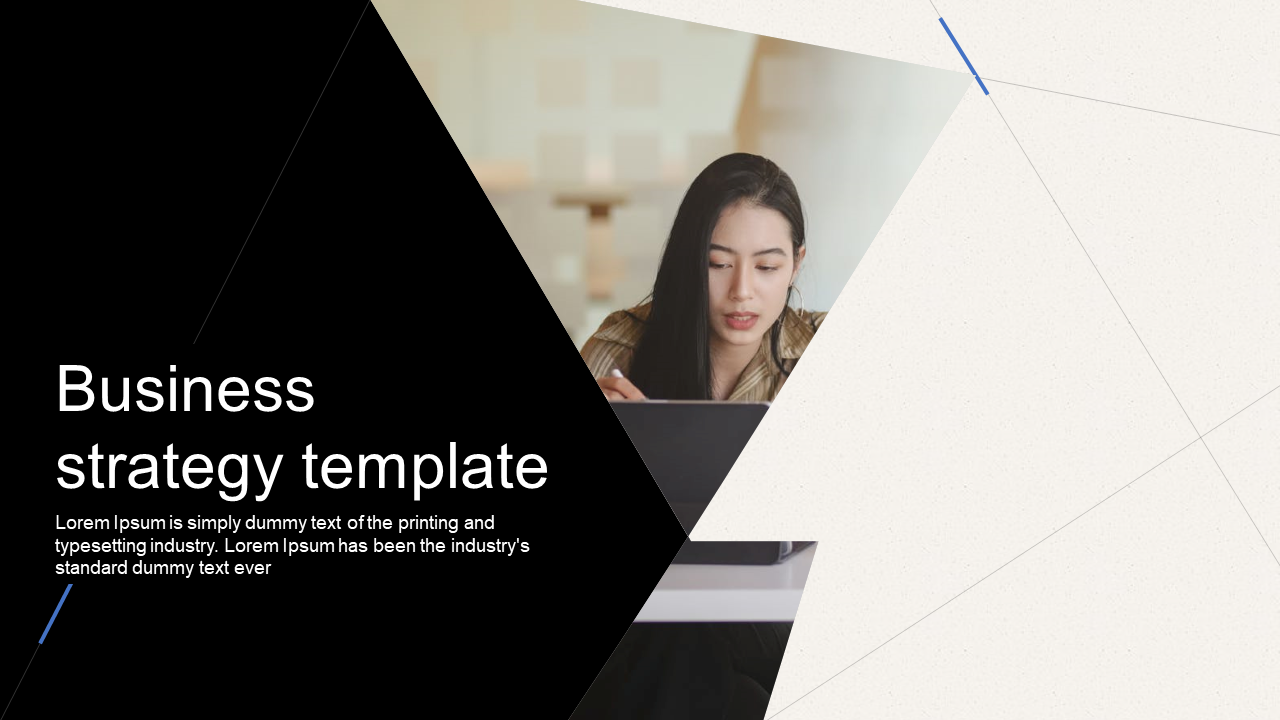 Business Strategy Template PPT Presentation For You