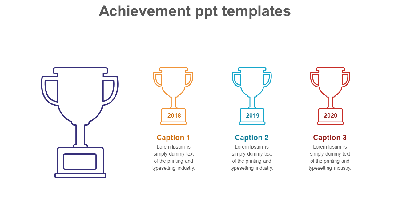 Achievement PPT Presentation Templates and Google Slides