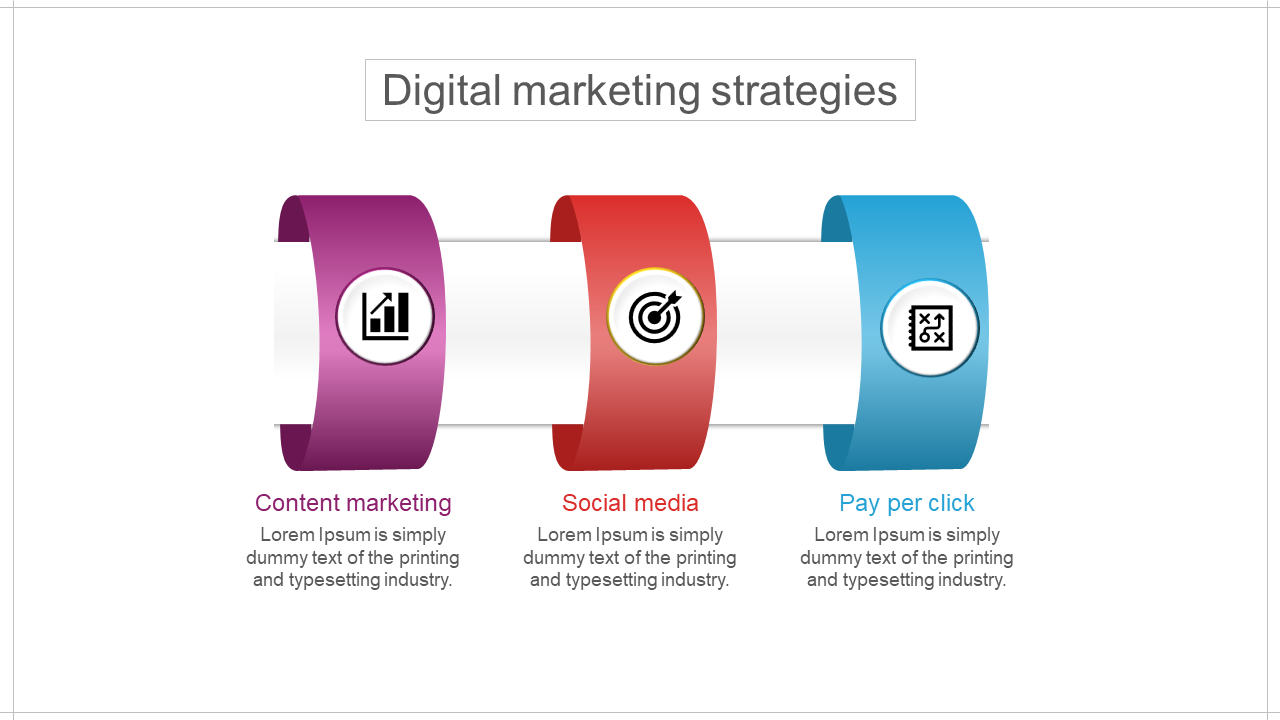 Multinode Digital Marketing Strategies Template Design
