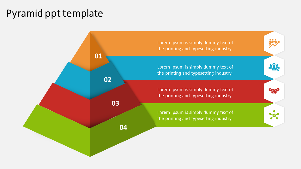 Attractive Pyramid PPT Template PowerPoint For Presentation
