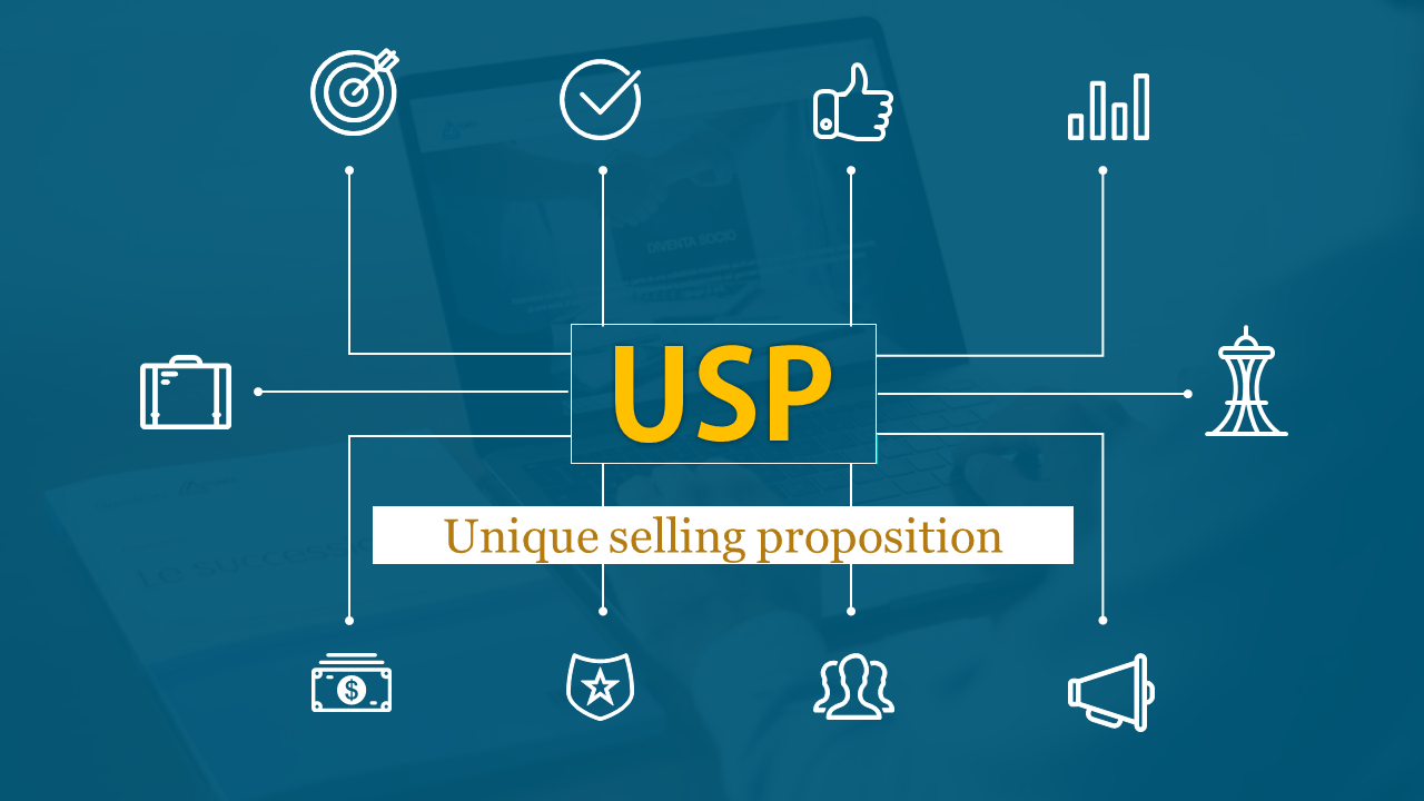 Strategic Unique Selling Proposition PowerPoint Template