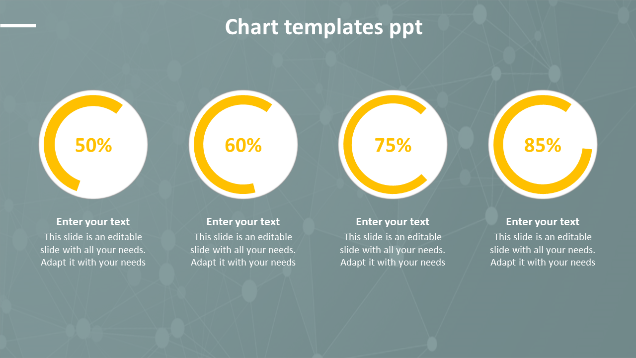 Best Chart Templates PPT Donut Design Presentation