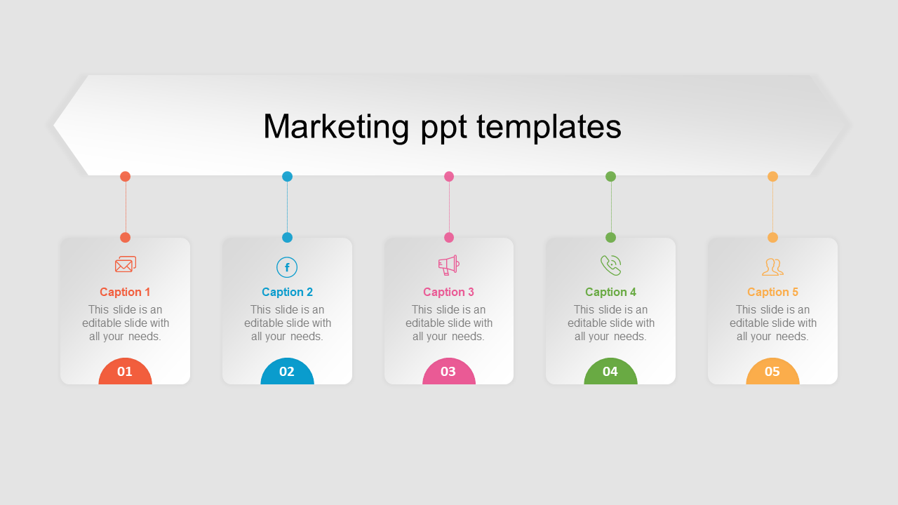 Download Our 100% Editable Marketing PPT Templates