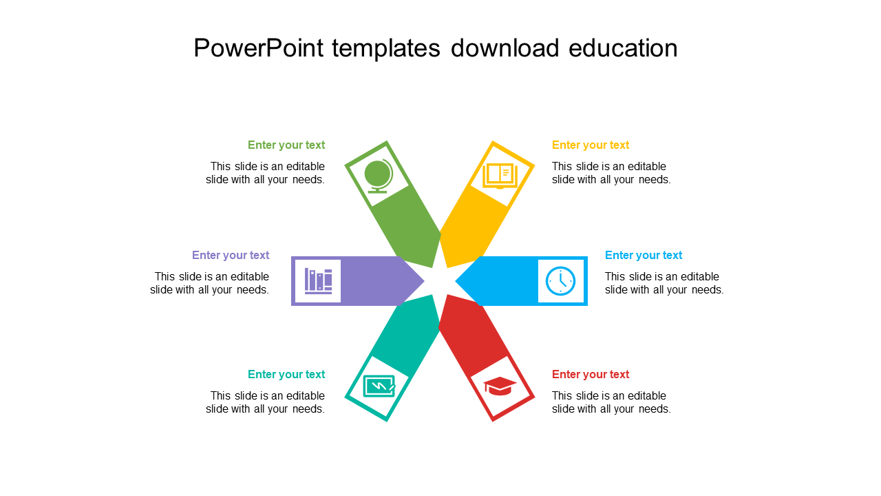 PowerPoint Templates download education star design