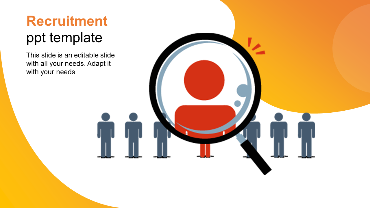 Impressive Recruitment PPT Template Presentation Designs