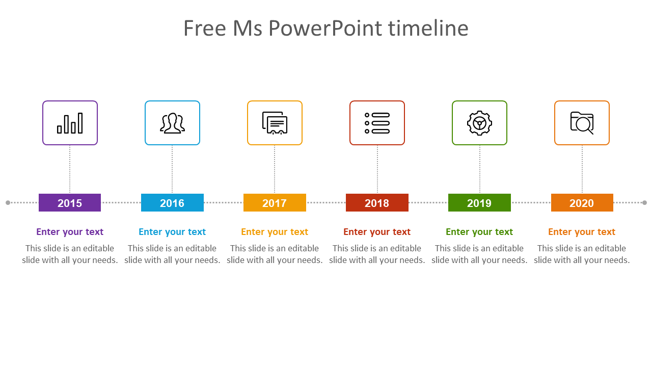 Download Free MS PowerPoint Timeline Presentation