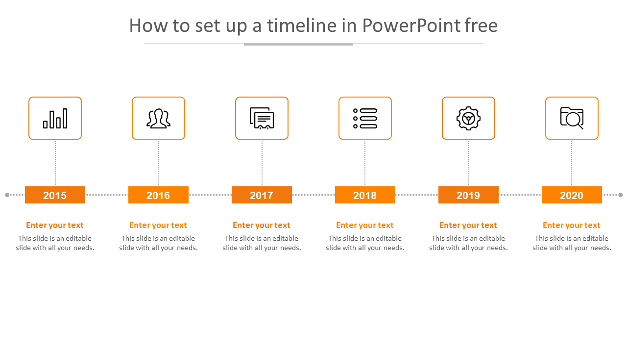 Download How To Set Up A Timeline In PowerPoint Free