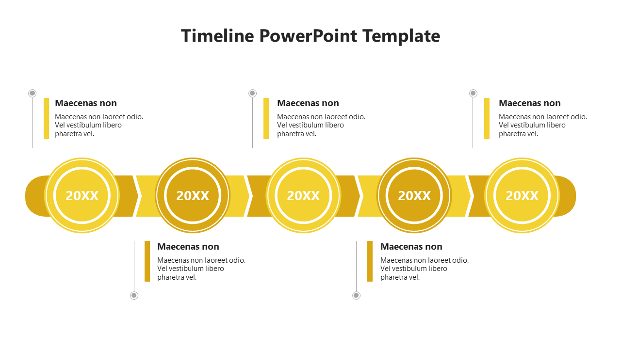 Awesome Visual Timeline PowerPoint And Google Slides