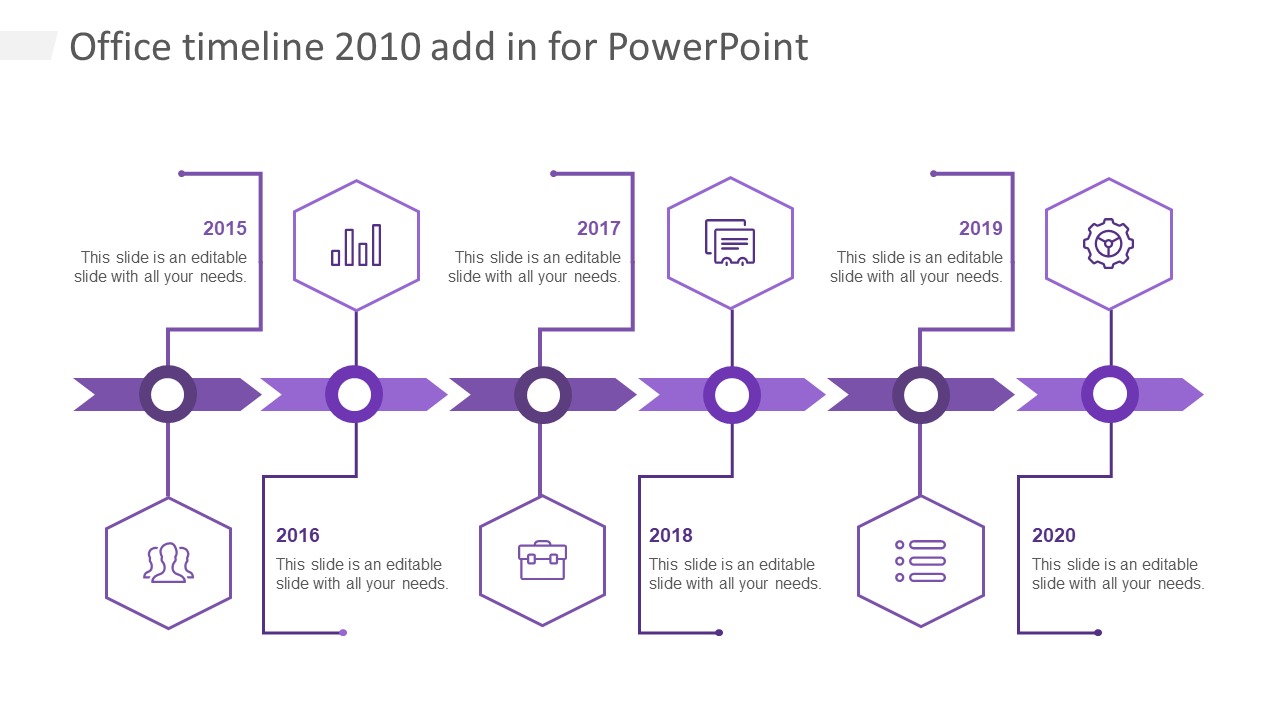 Office Timeline 2010 Add In For PowerPoint Presentation