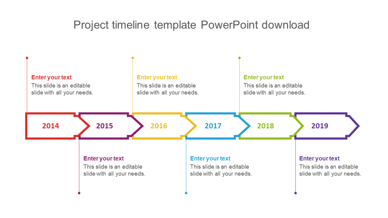 powerpoint create timeline