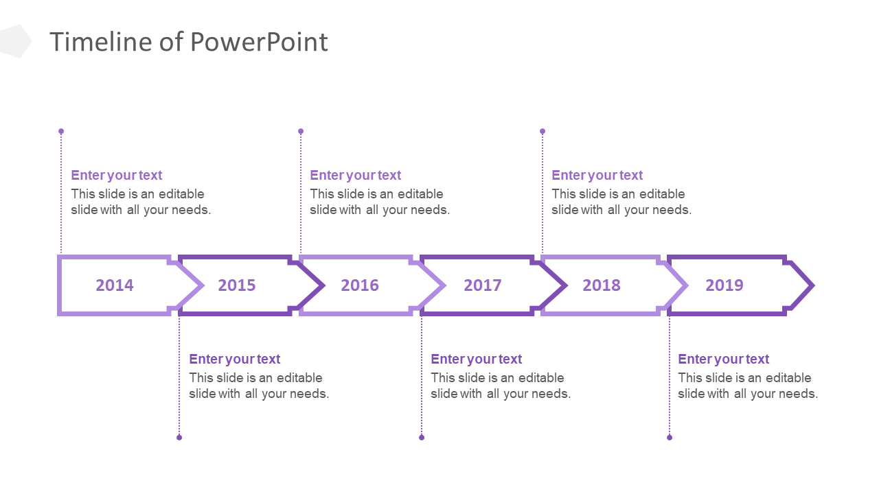 Effective Timeline Of PowerPoint Presentation