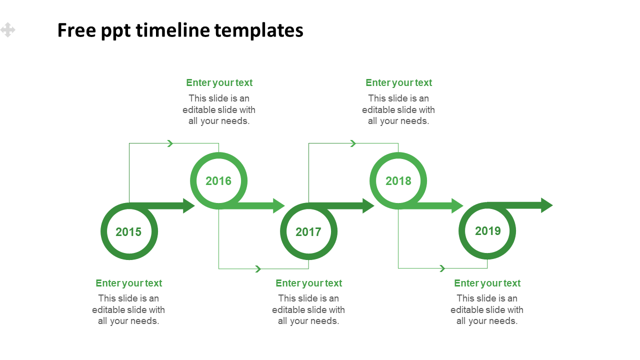 Free PPT Timeline Templates Presentation