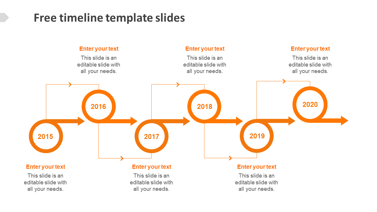 Download Unlimited Free Timeline Template Google Slides