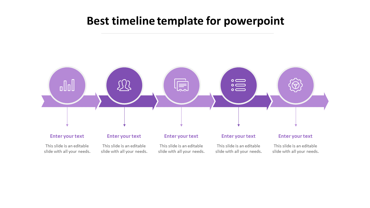 Download our Predesigned Template for Timeline PowerPoint