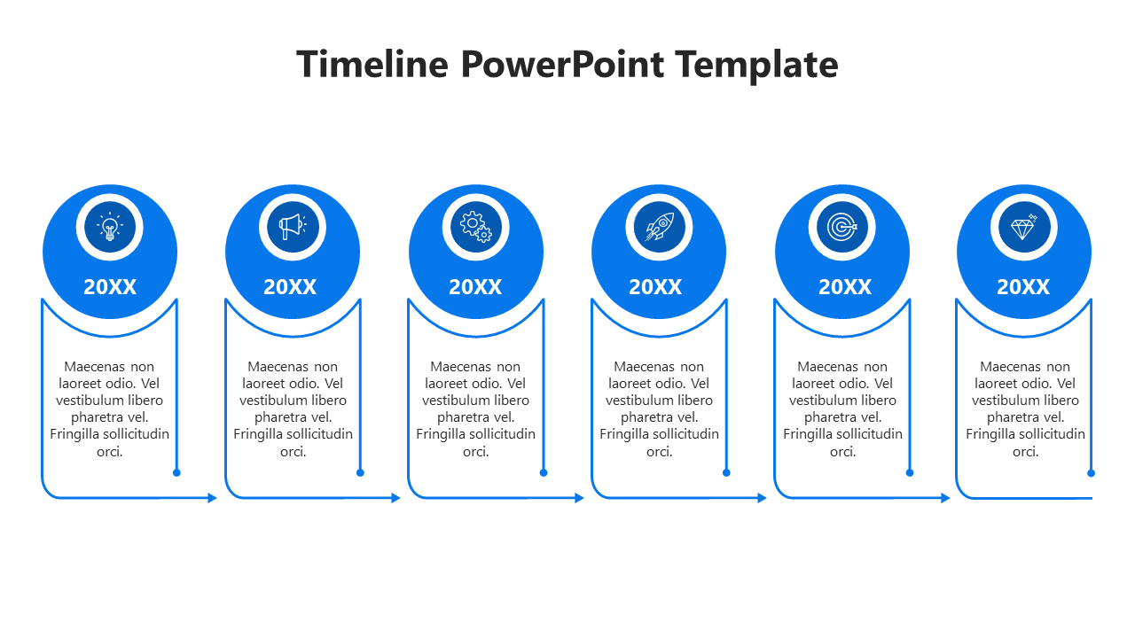 Impressive Timeline Concept PowerPoint And Google Slides