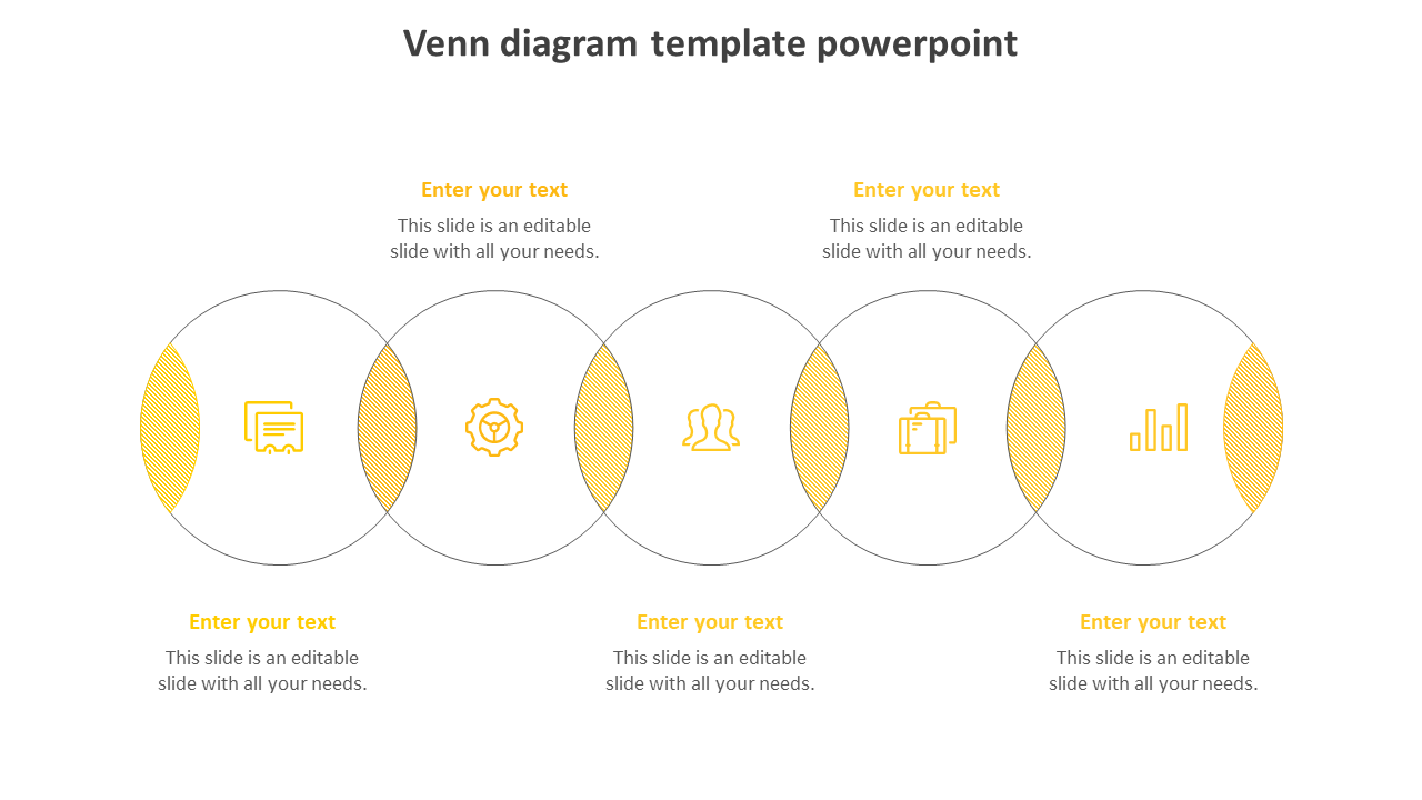 Best Venn Diagram Template PowerPoint Slide Presentation