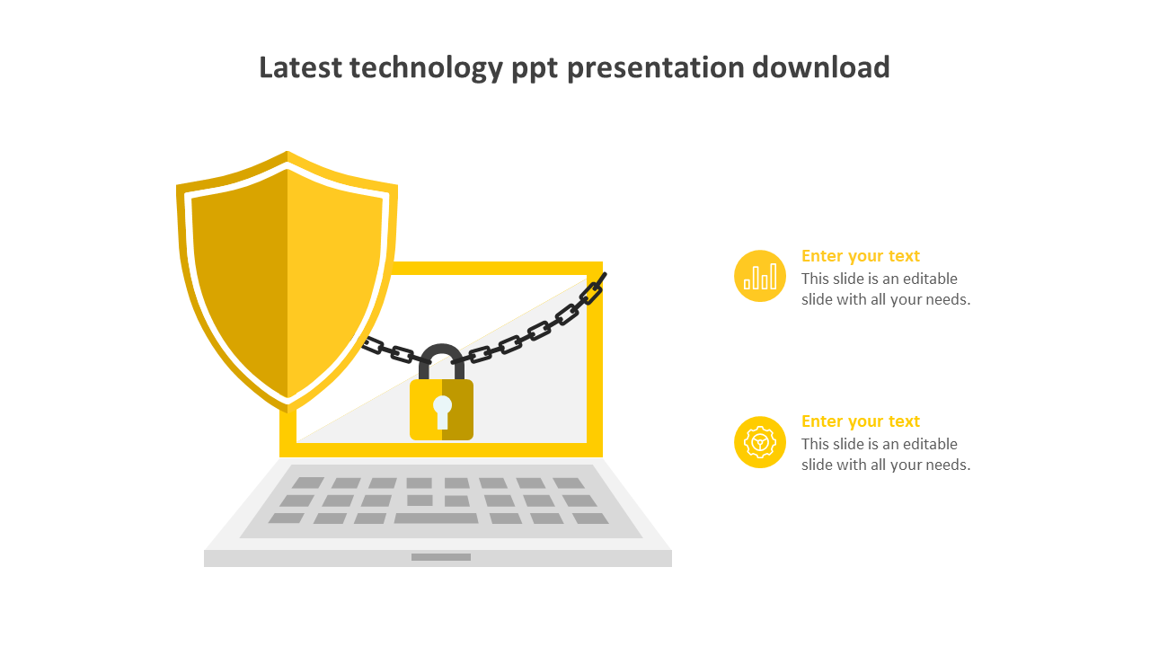 Latest Technology PPT Presentation Download Slide Template