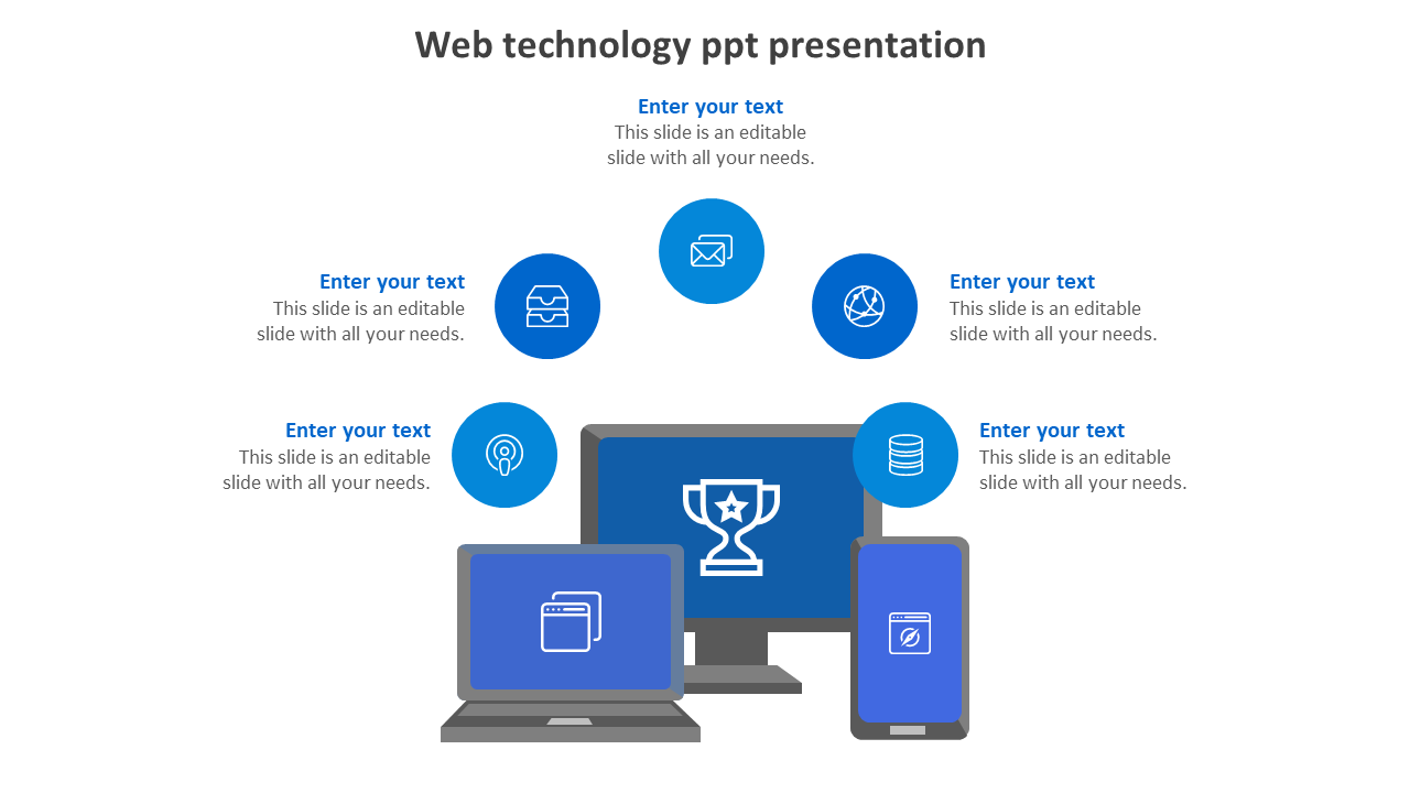 Web Technology PowerPoint Presentation and Google Slides