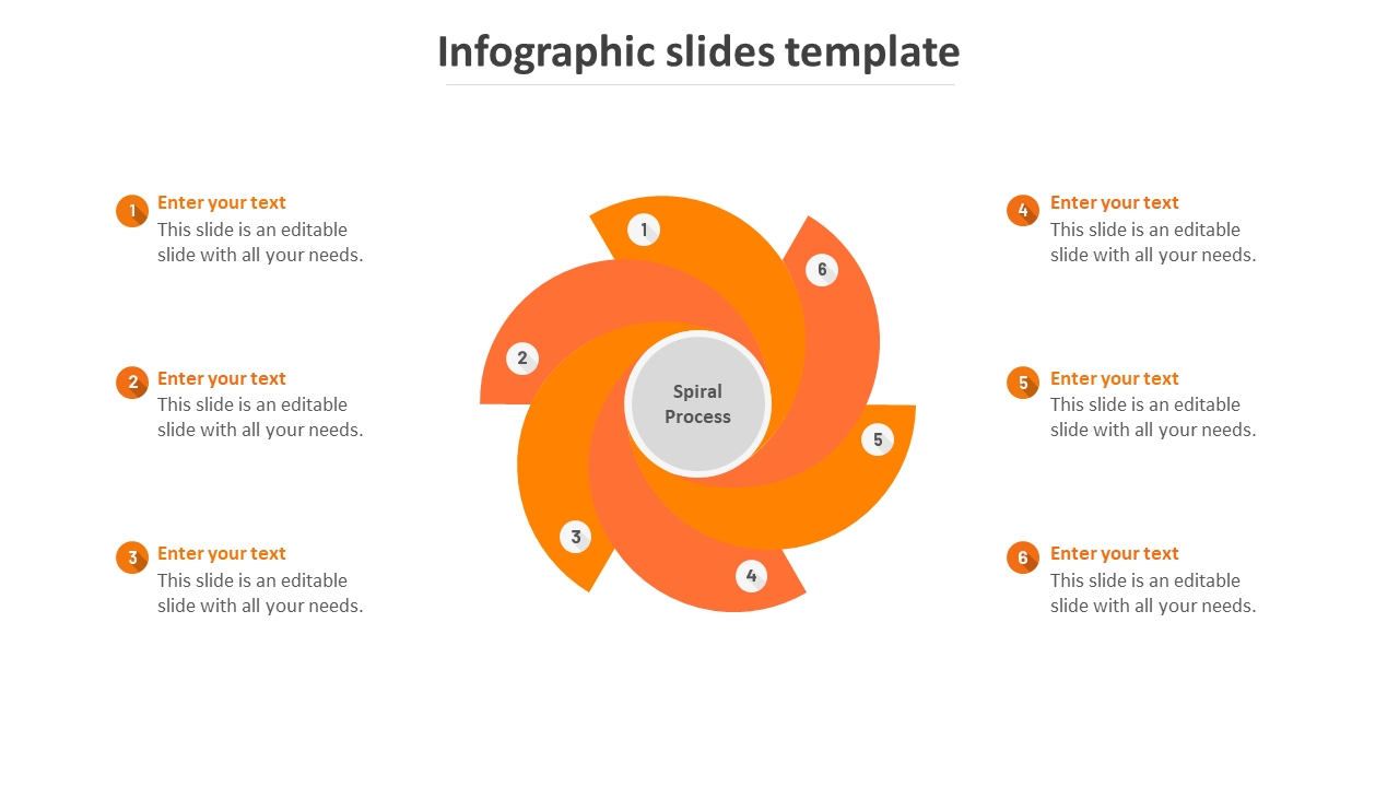 Creative Circular Infographic Google Slides Template Presentation