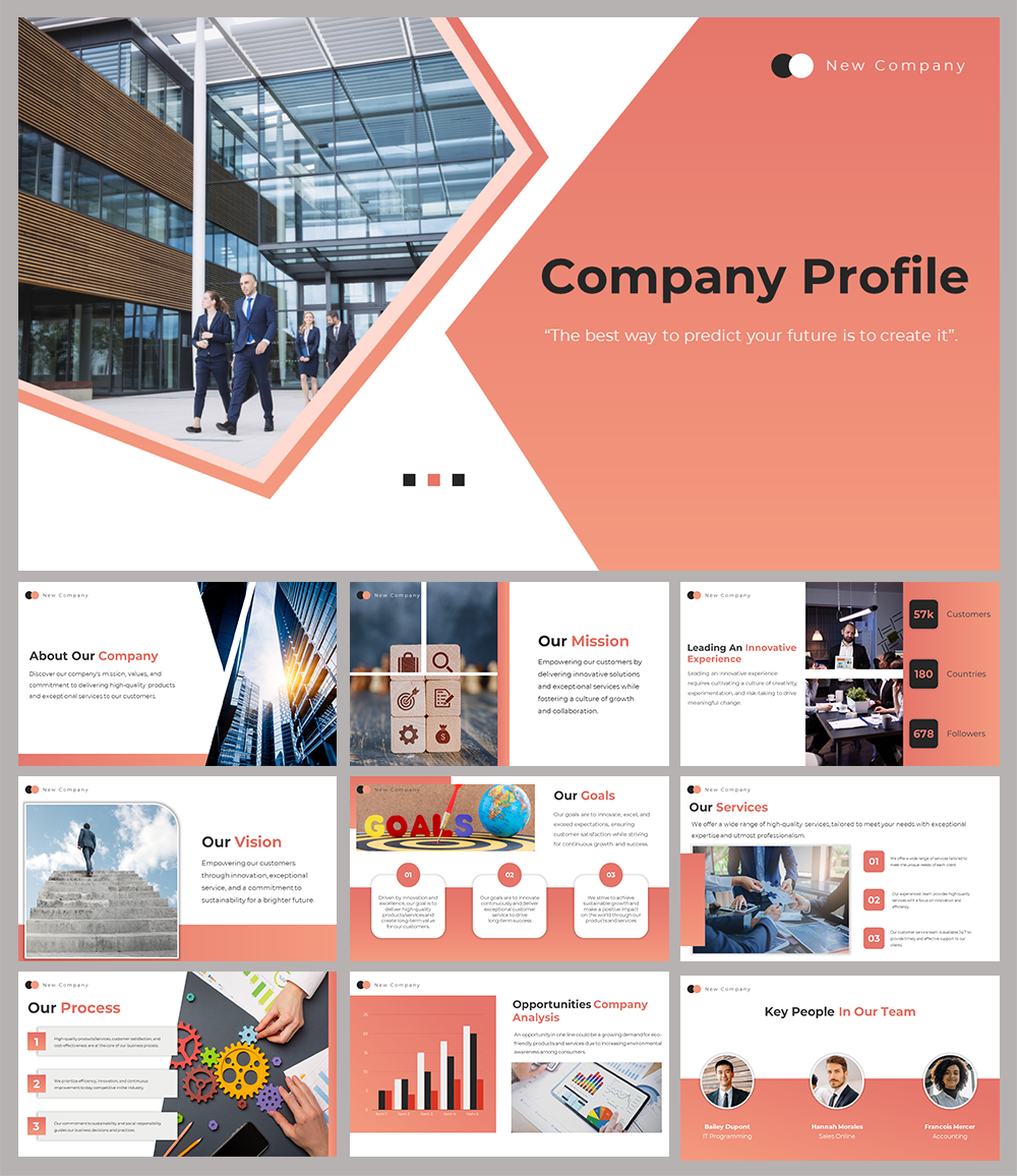 Get This Company Profile PPT And Google Slides Templates