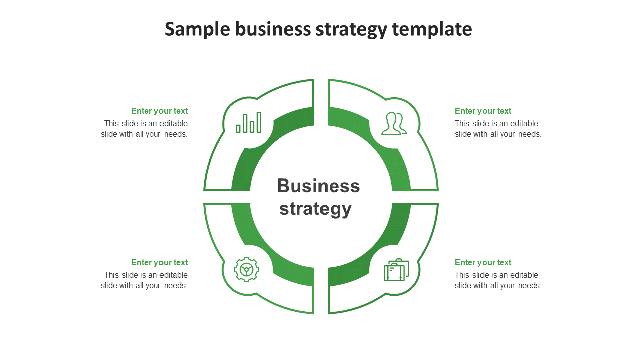 Amazing Sample Business Strategy Template Design