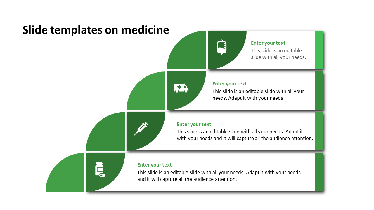 Stunning Google Slide Templates On Medicine Presentation