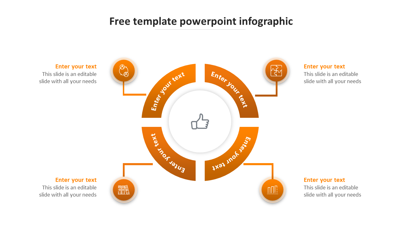 Template PowerPoint Infographic Design Presentation