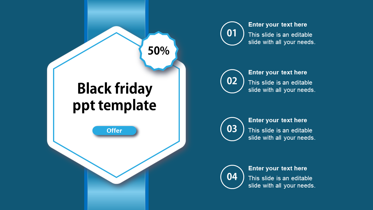 Amazing Black Friday PPT Template Presentation Slides