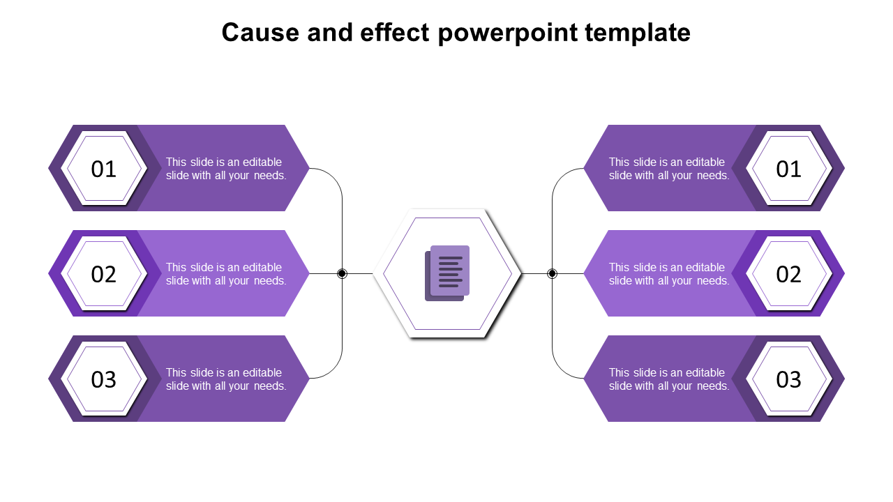 Get Cause and Effect PowerPoint Template Presentation Slides