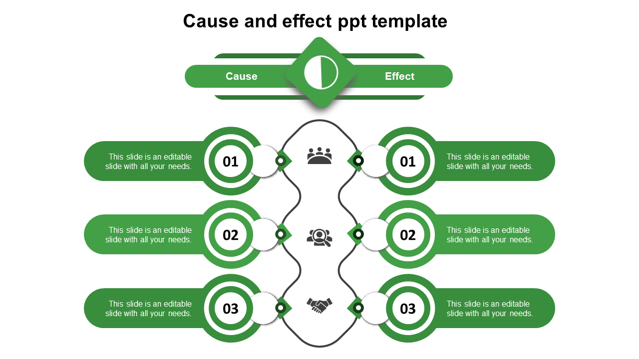 Get Cause and Effect PPT Template Presentation Slides