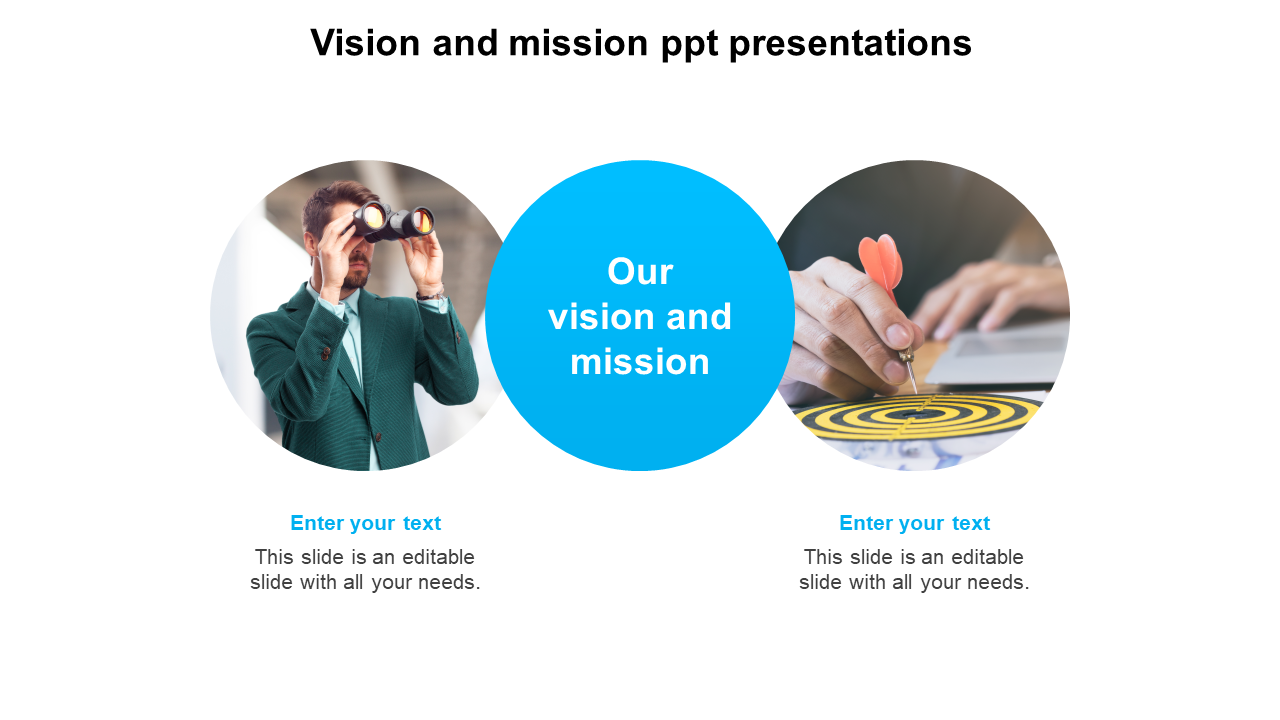 Innovative Vision And Mission PPT Presentations Design