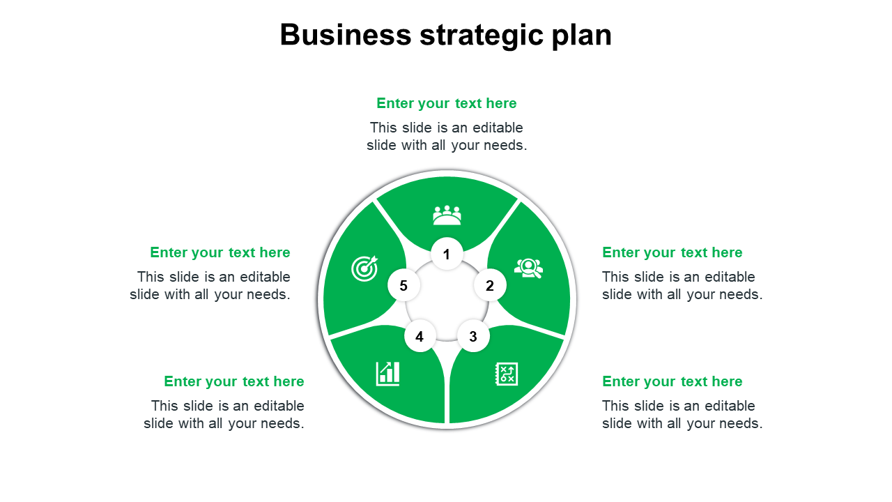 Business Strategic Plan PPT Template and Google Slides