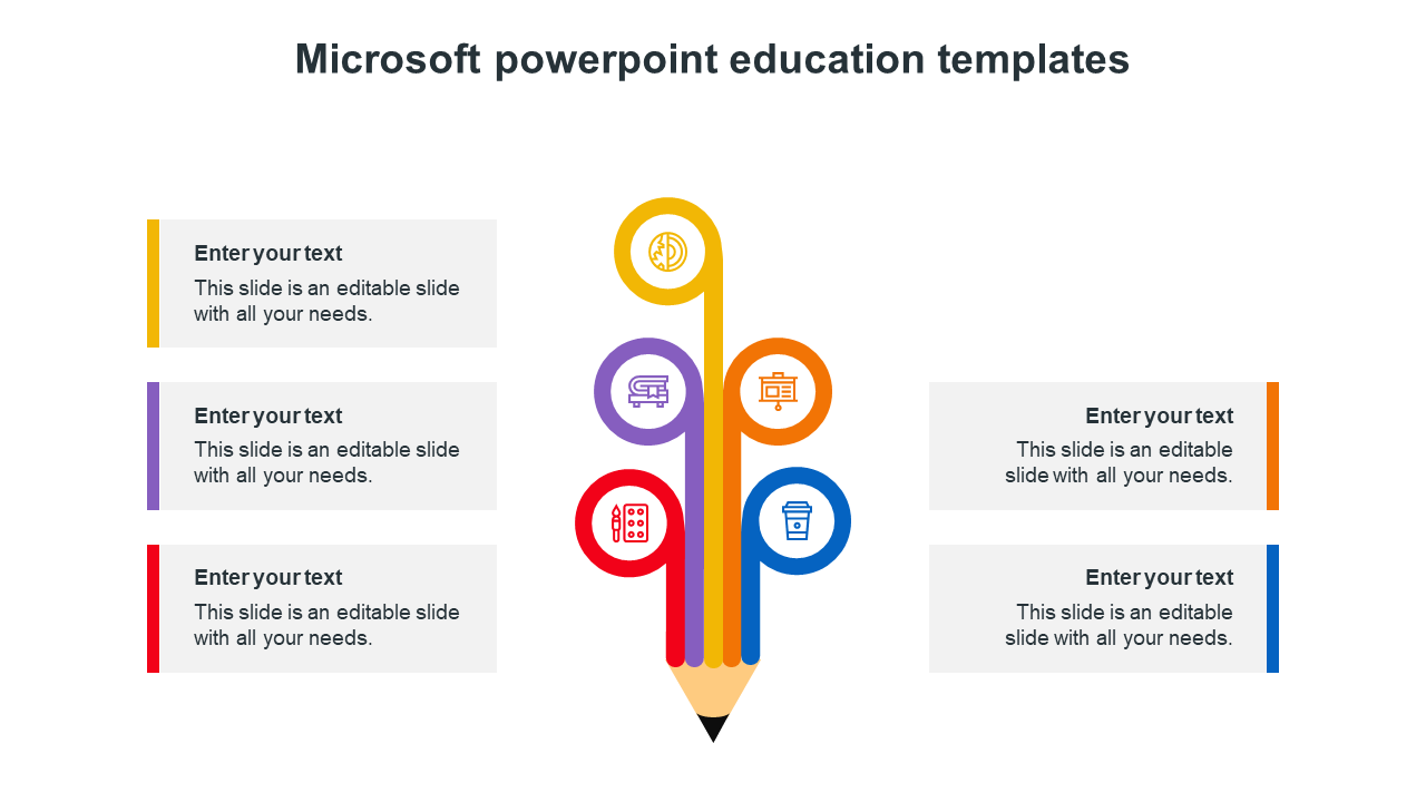 Attractive Microsoft PowerPoint Education Templates Design