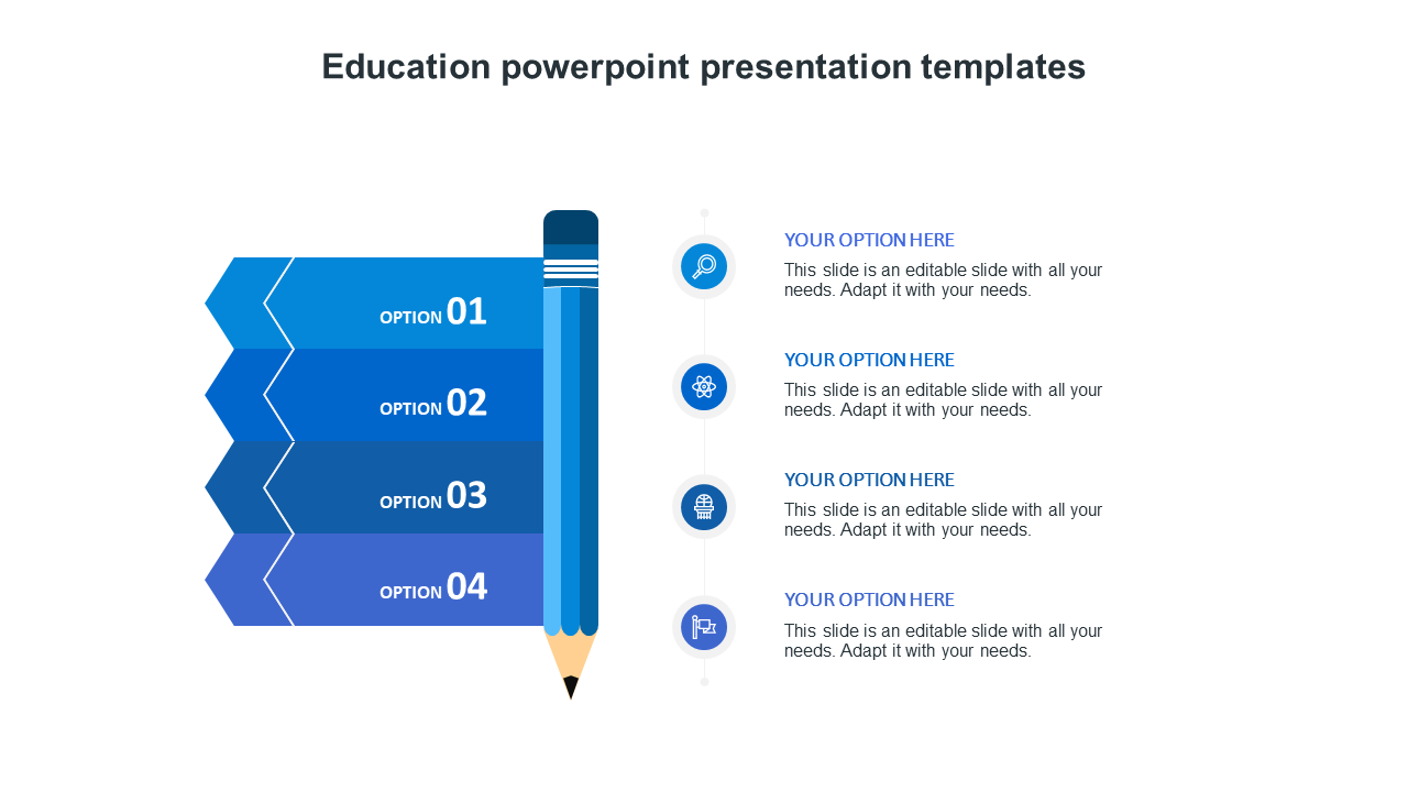 free education powerpoint presentation templates slide