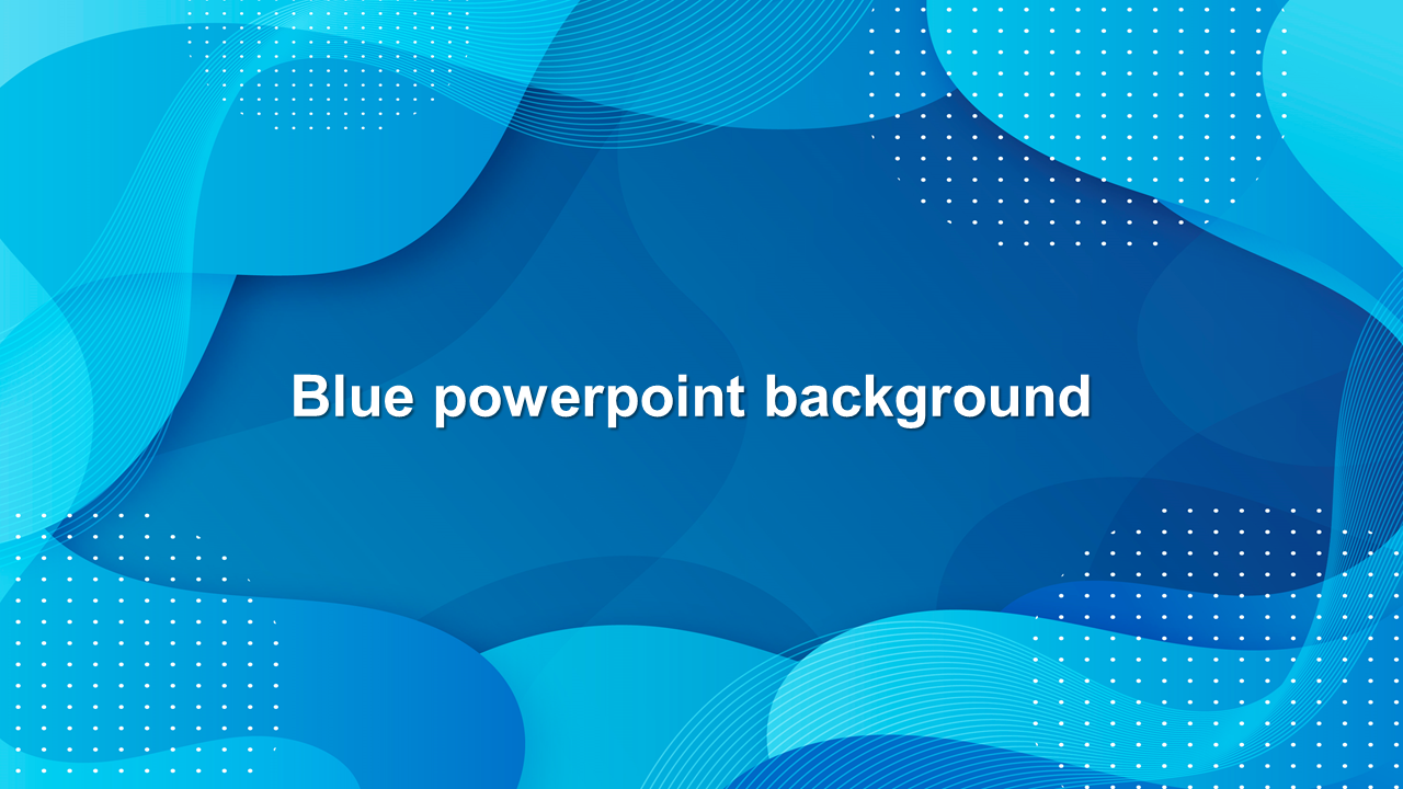 Blue Background Slide For PPT and Google Themes Presentation