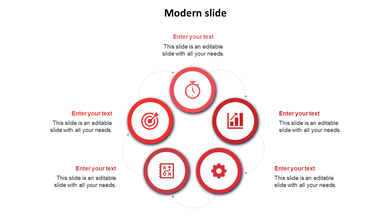 Our Predesigned Modern Slide Template Presentation