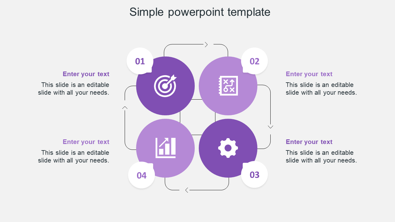 Amazing Simple PowerPoint Template Presentation