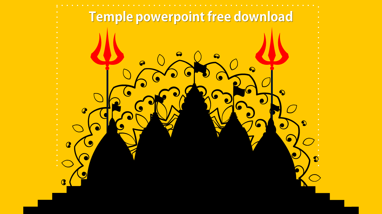 Temple PowerPoint Free and Google Slides Presentation