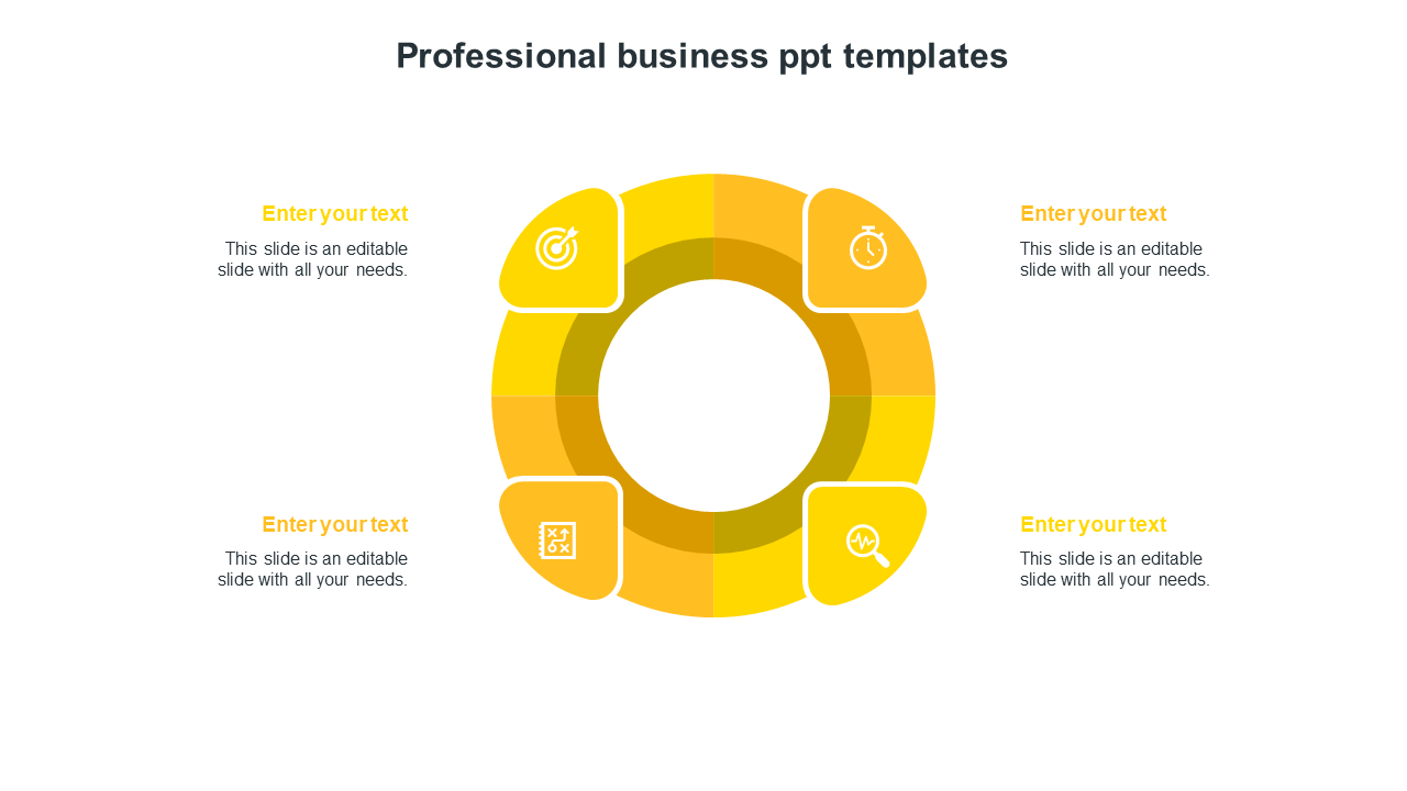 Our Professional Business PPT Templates For Presentation