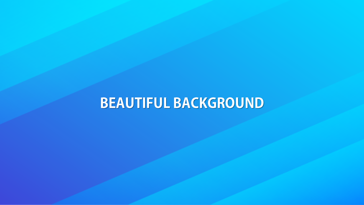 PowerPoint slide featuring a vibrant blue gradient background with a modern and clean design.