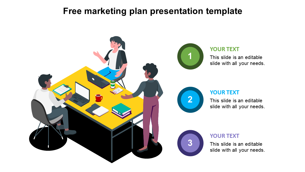 Download Free Marketing Plan Presentation Template