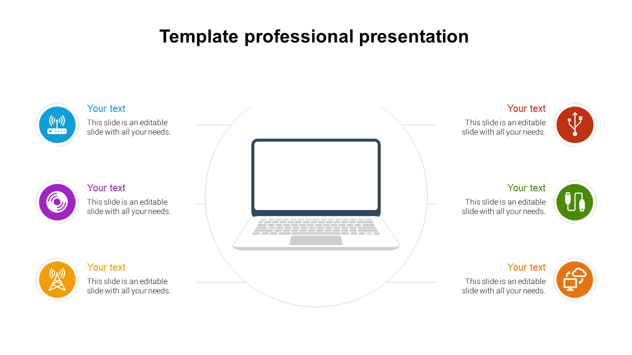 Creative Template Professional Presentation Slide Design