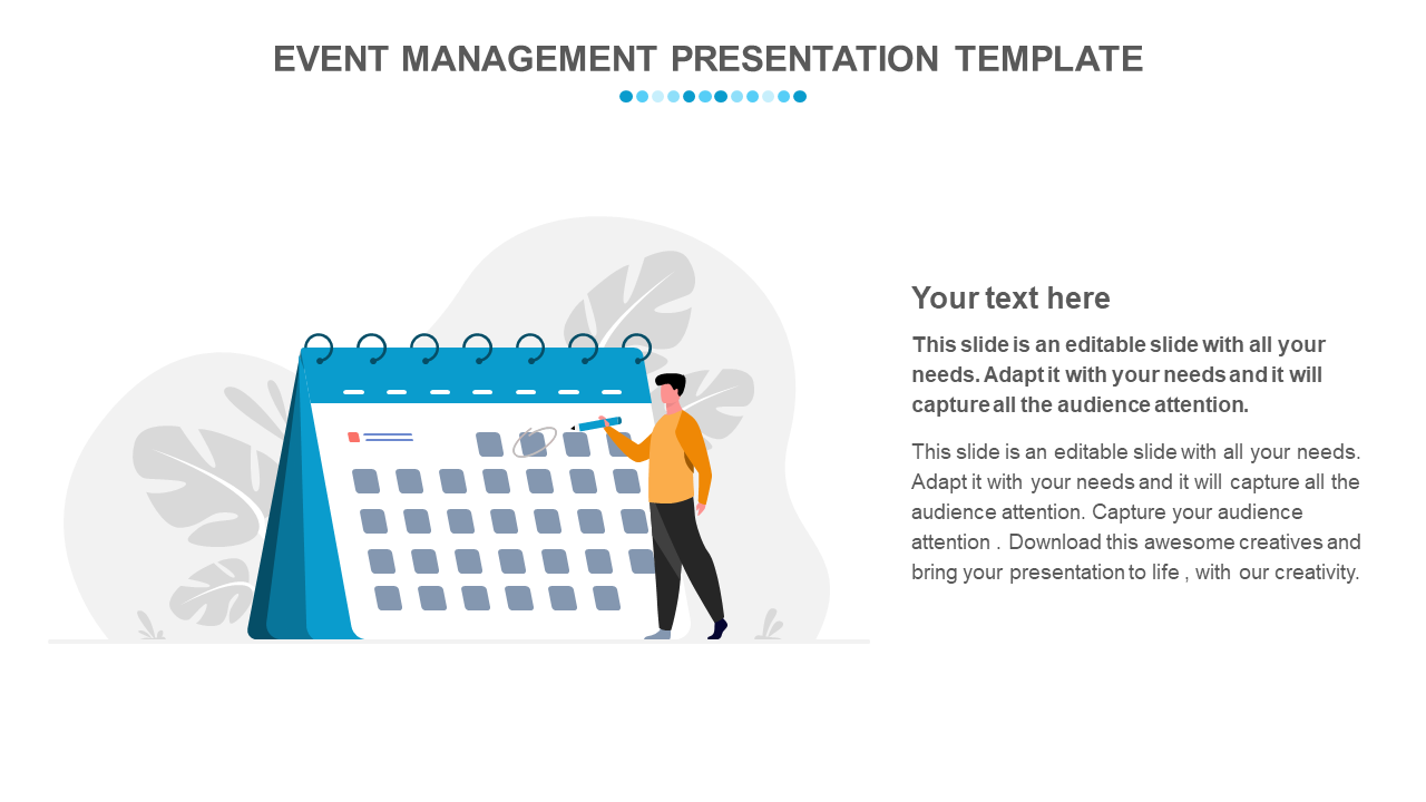 Event Management Presentation Template Slides