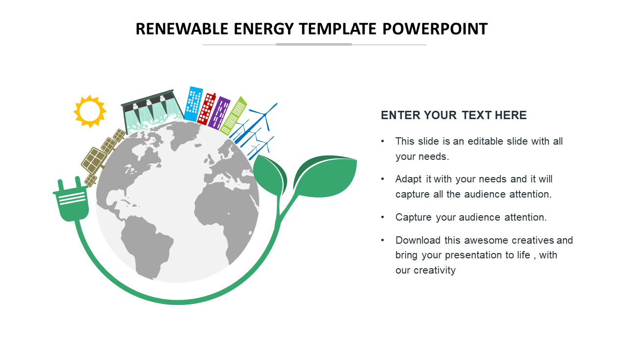 Concise Renewable Energy Template PPT and Google Slides