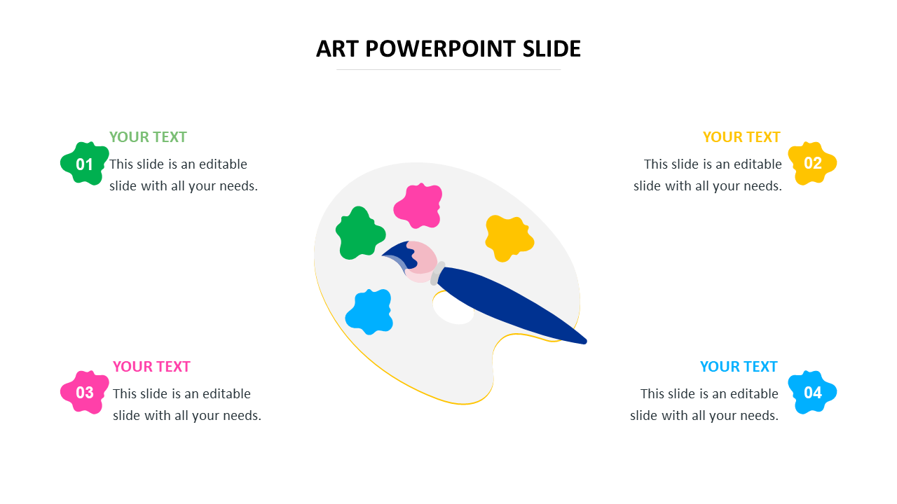 Awesome Art PowerPoint Slide Design For Presentation